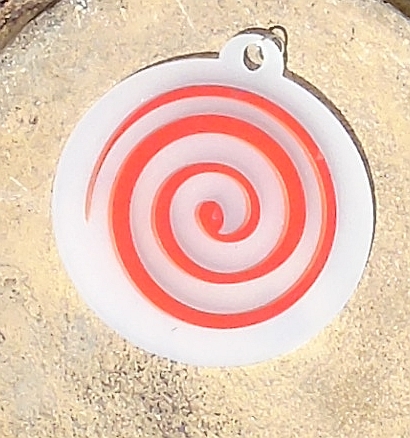 Spirála červená