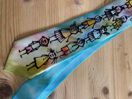 Kravata chlapci a dívky