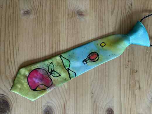 Kravata dětská jablíčko