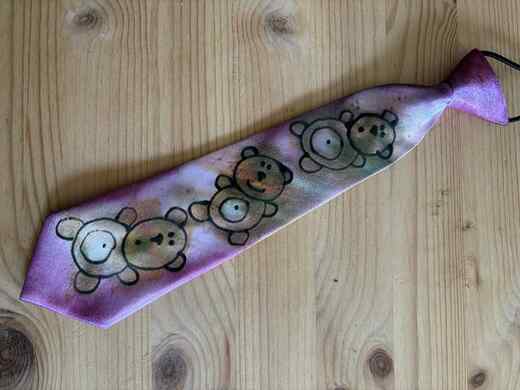 Kravata dětská medvídci