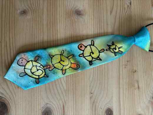 Kravata dětská želvy