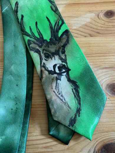 Kravata jelení hlava 2