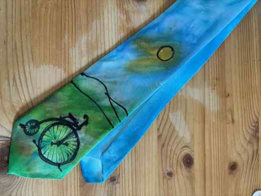 Kravata staré jízdní kolo