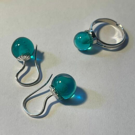 Šperky z Vinutých perlí - lampwork beads - hand made